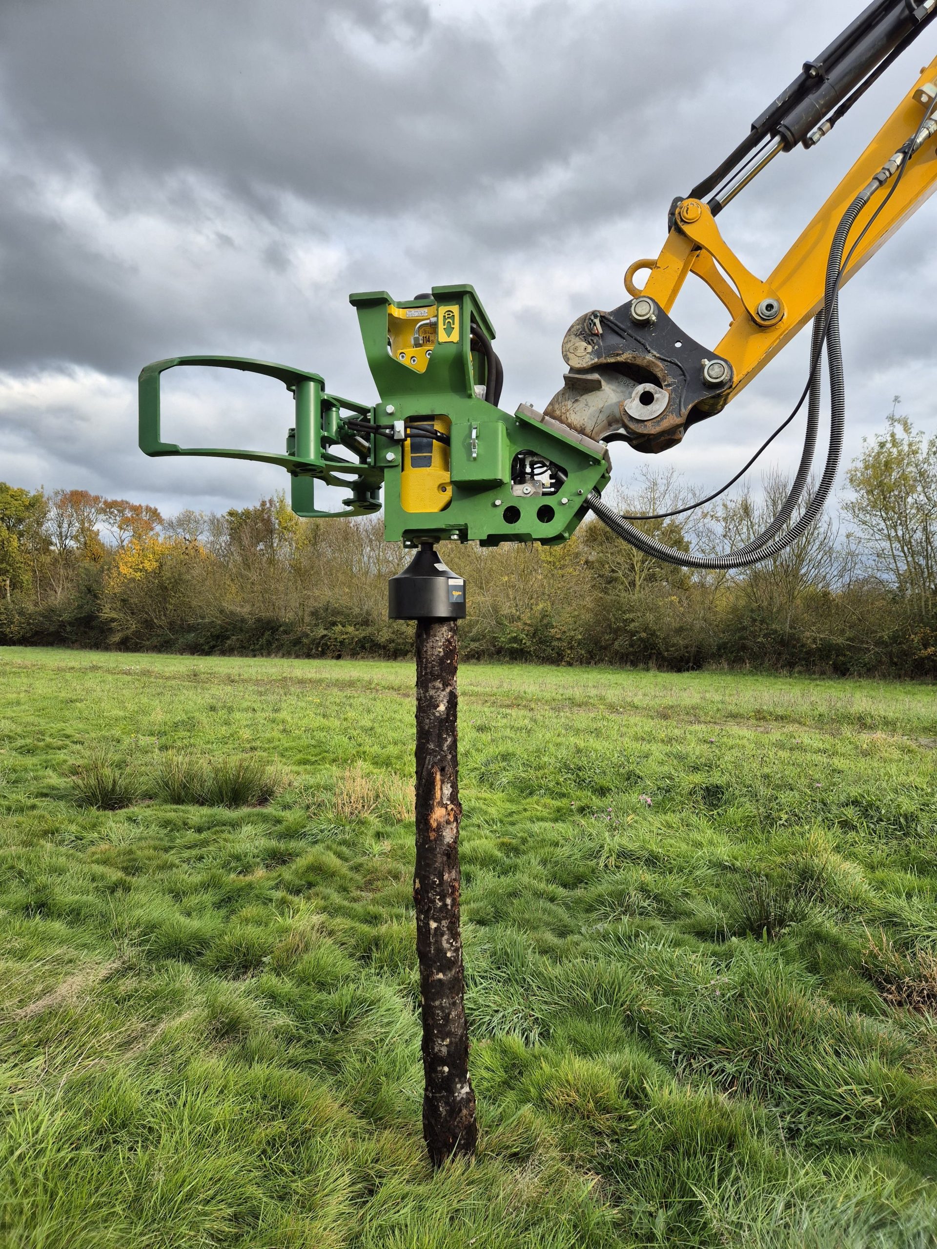 Enfonce-pieux hydraulique PAJOT EPH