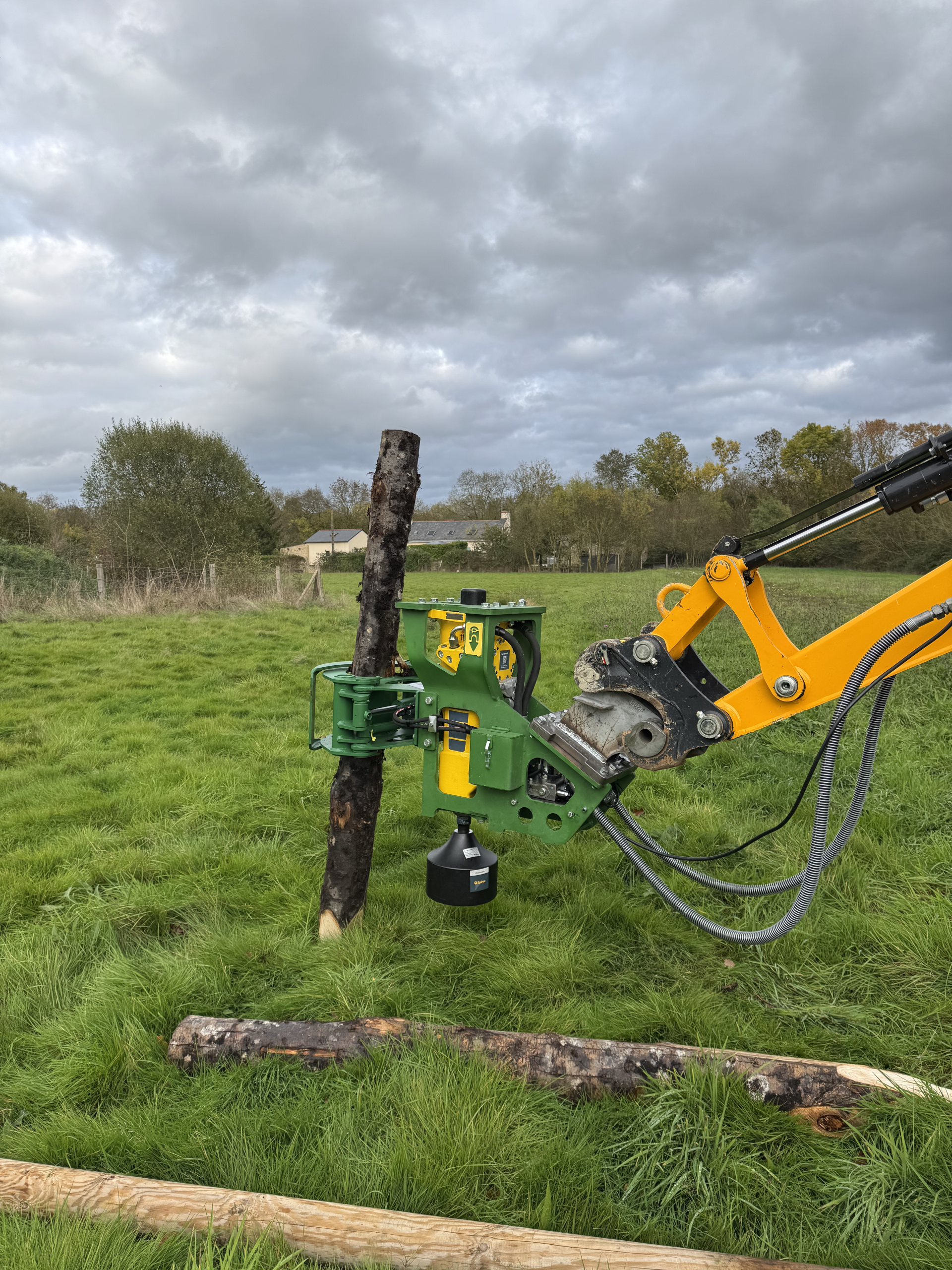 Enfonce-pieux hydraulique PAJOT EPH
