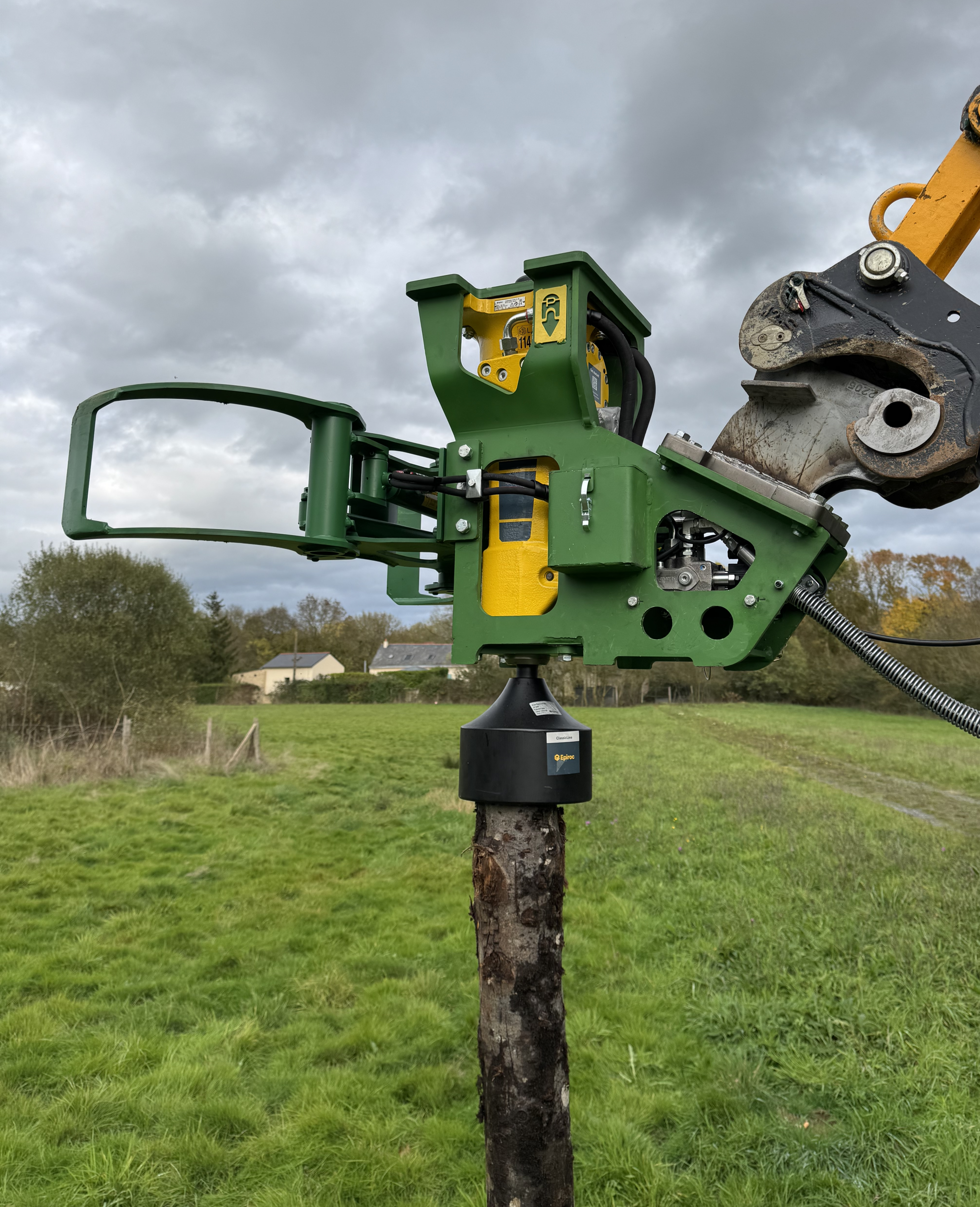 Enfonce-pieux hydraulique PAJOT EPH